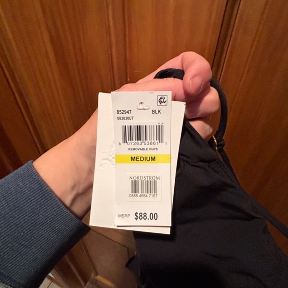 Becca by Rebecca Virtue Color Code V-Wire Plunge Bikini Top in Black Medium NWT - Picture 6 of 6